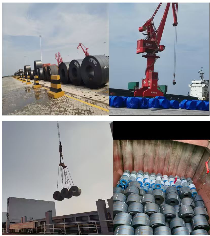 天津公司打通 “江—河” 联运通道，万吨钢卷运输彰显大宗货物供应链硬实力